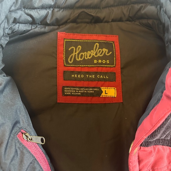 Howler Brothers Rounder Quilted Puffer Vest - Picture 2 of 4